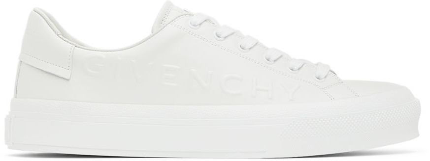Givenchy White City Sport Low-Top Sneakers