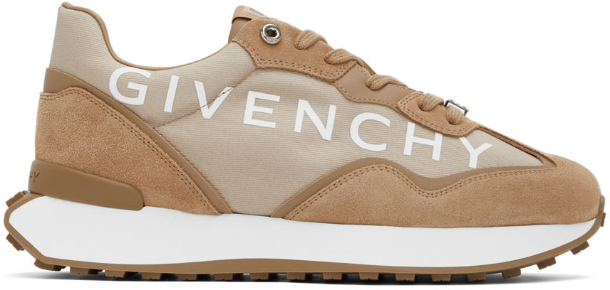 Givenchy Beige GIV Runner Low-Top Sneakers