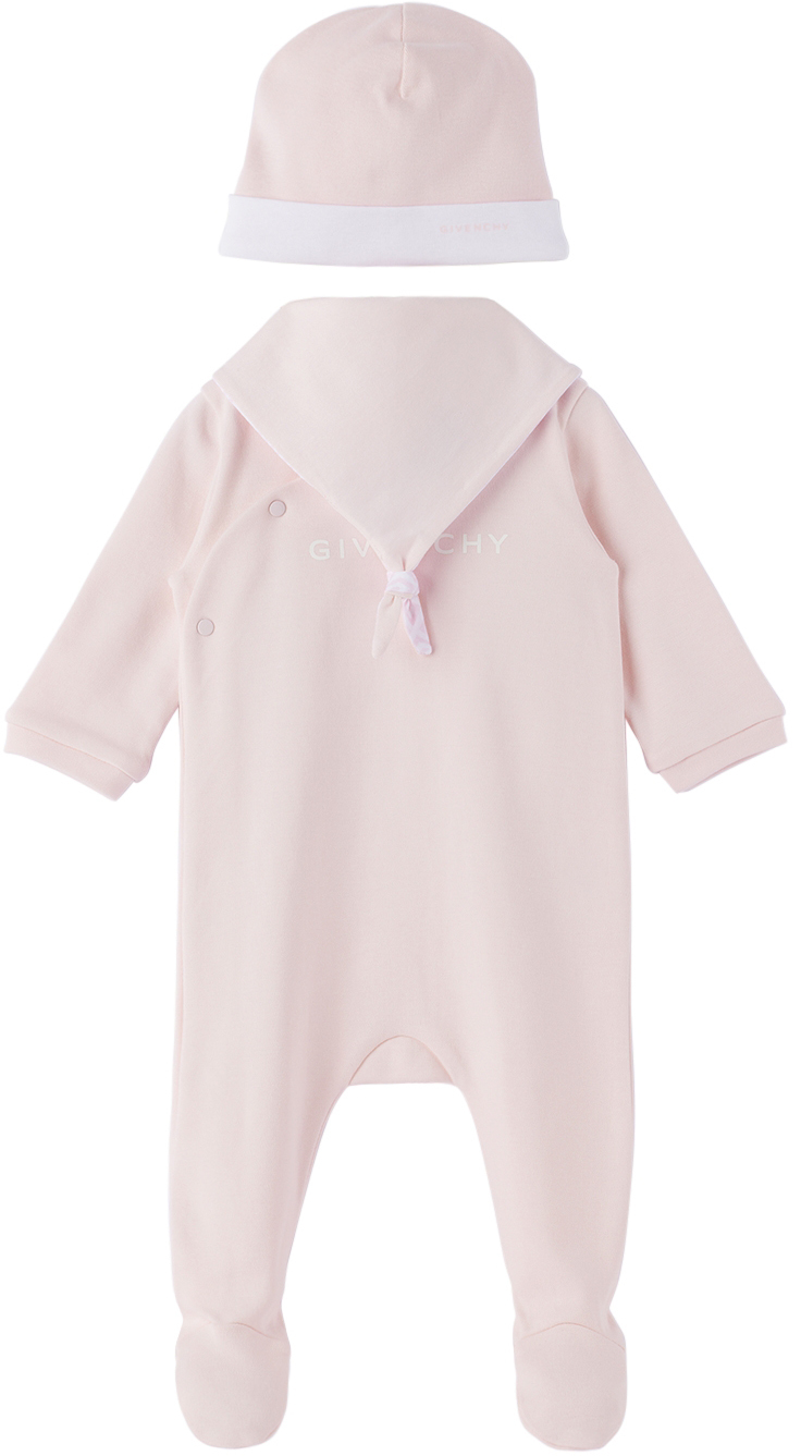 Baby Pink Beanie & Socks Set Ssense Abbigliamento Intimo Calze 