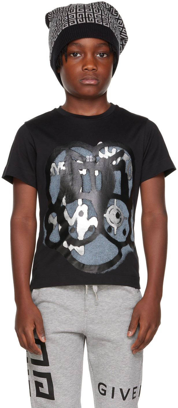 Kids Black Chito Edition T-Shirt by Givenchy on Sale