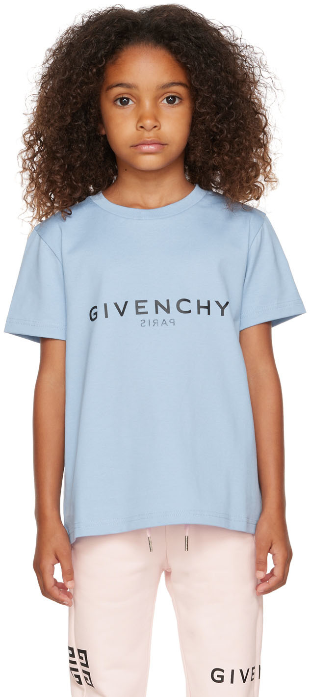 Kids Blue Classic T-Shirt by Givenchy | SSENSE