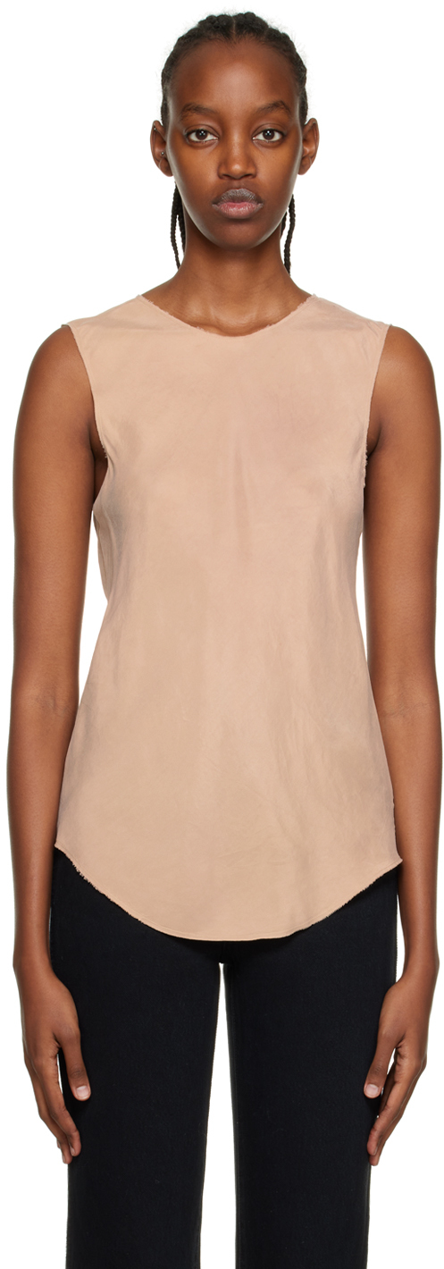 gabriela coll garments beige no.159 tank top