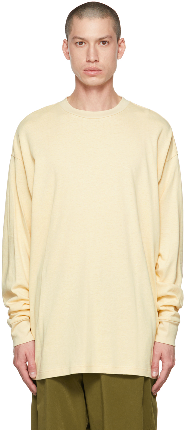 【関税込み】A.A. Spectrum イエロー Melter 長袖Tシャツ Yellow Melter Long Sleeve T-Shirt by A. A. Spectrum on Sale