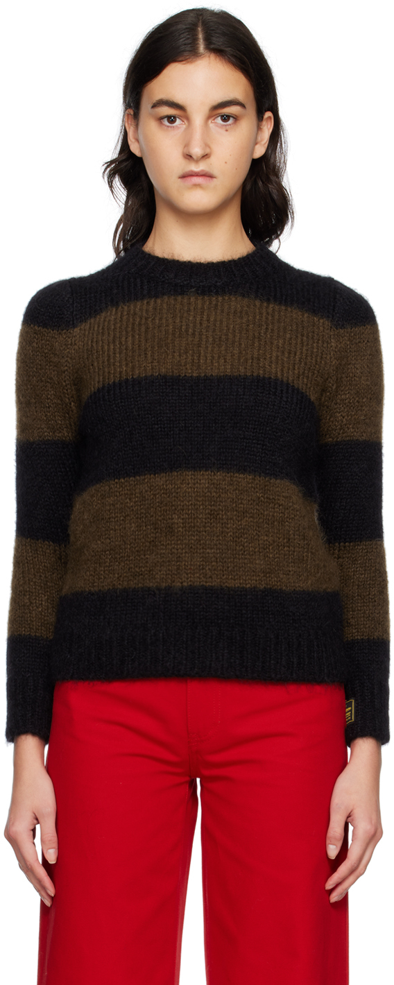Black & Brown Stripe Sweater