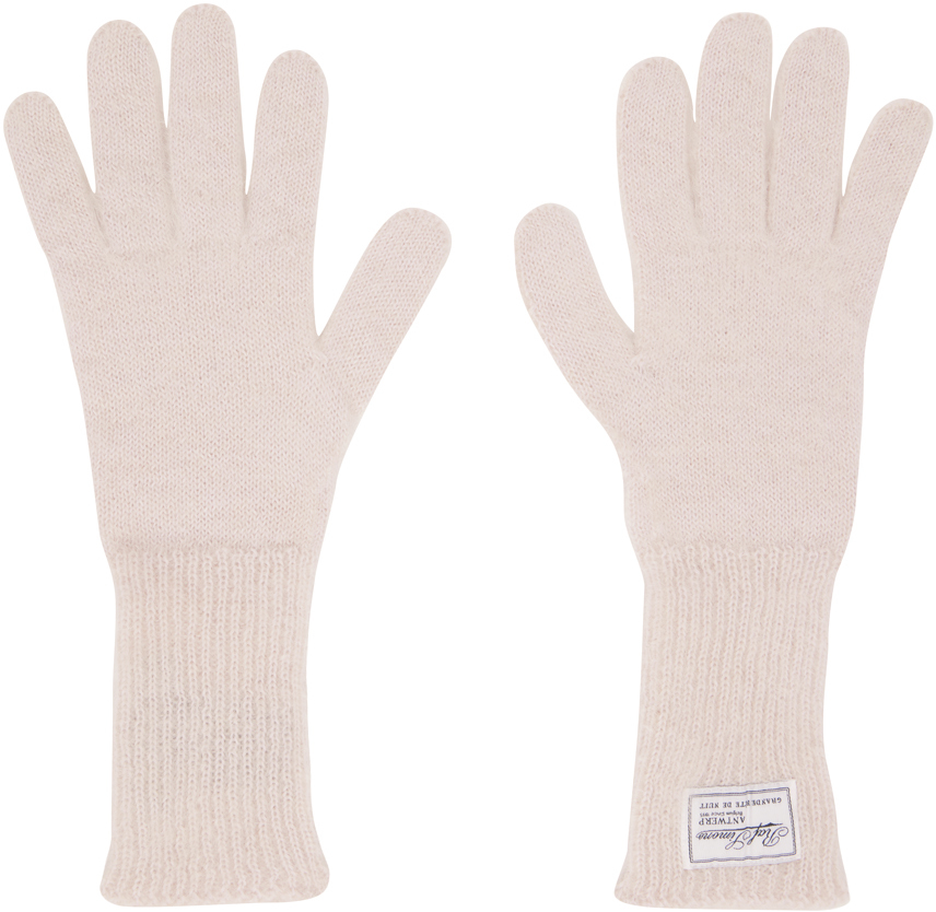 Pink Brushed Gloves