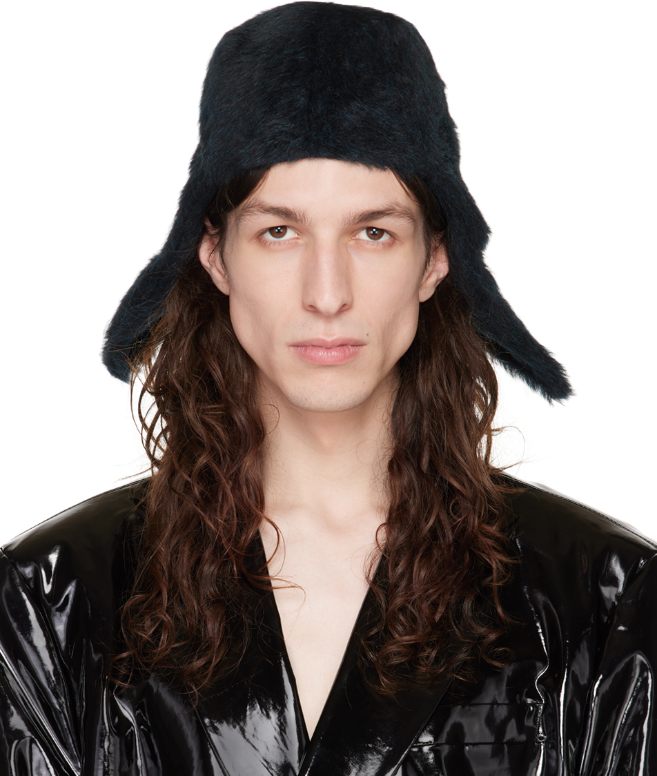 帽子 23 s/s RAFSIMONS HAT ☆RAF SIMONS☆2023 S/S LOGO PATCH BUCKET HAT