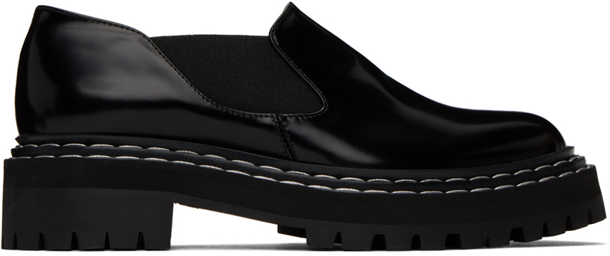 Proenza Schoulerのブラック ラグソール ローファーがセール中