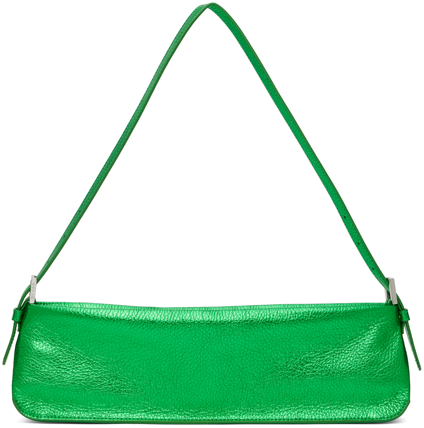 BY FAR Green Dulce Long Shoulder Bag SSENSE Canada