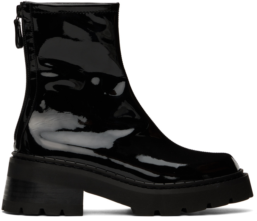 Black Alister Boots by BY FAR on Sale