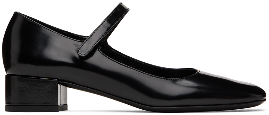 BY FAR Black Ginny Loafers