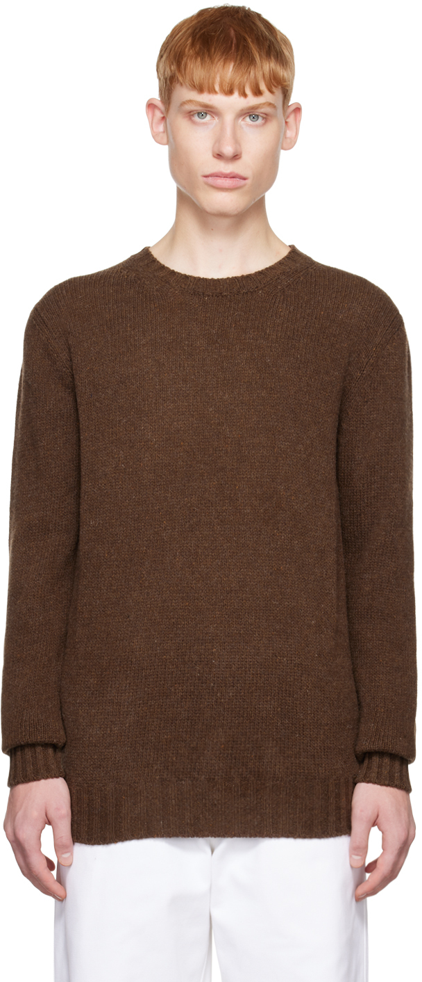 De Bonne Facture SSENSE Exclusive Brown Sweater