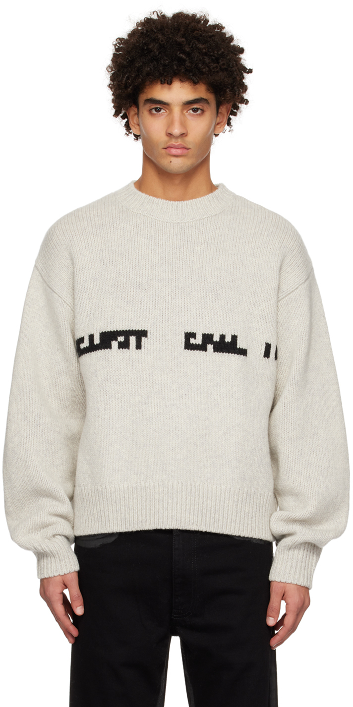 HELIOT EMIL Gray Serene Sweater