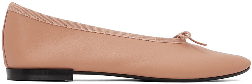 REPETTO PINK LILOUH BALLERINA FLATS