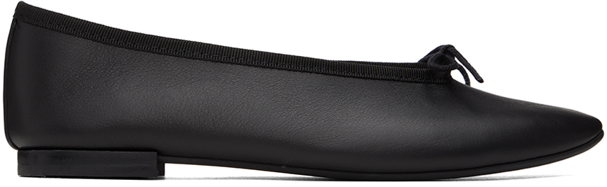 Repetto: Black Lilouh Ballerina Flats | SSENSE Canada