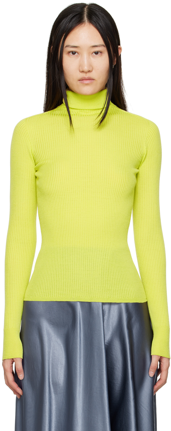 Yellow Umbro Turtleneck