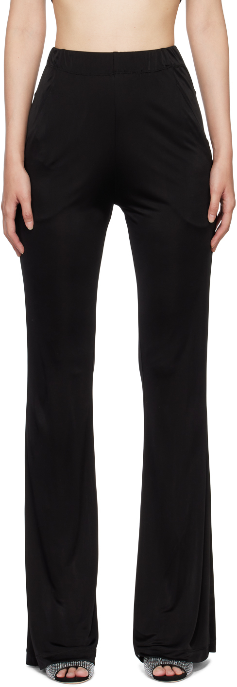 Atlein Black Wide Trousers