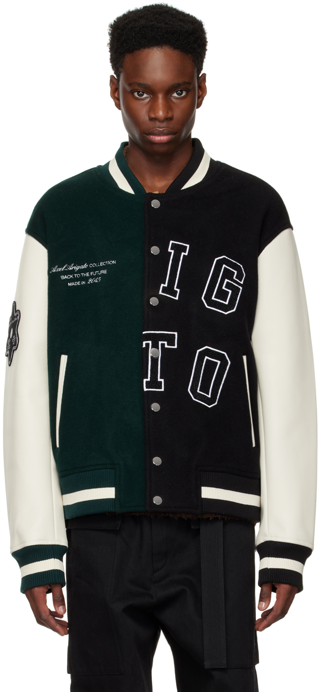 Axel Arigato: Green Offence Bomber Jacket | SSENSE Canada