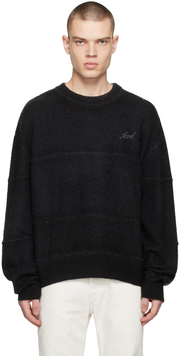 Axel Arigato: Black Split Sweater | SSENSE