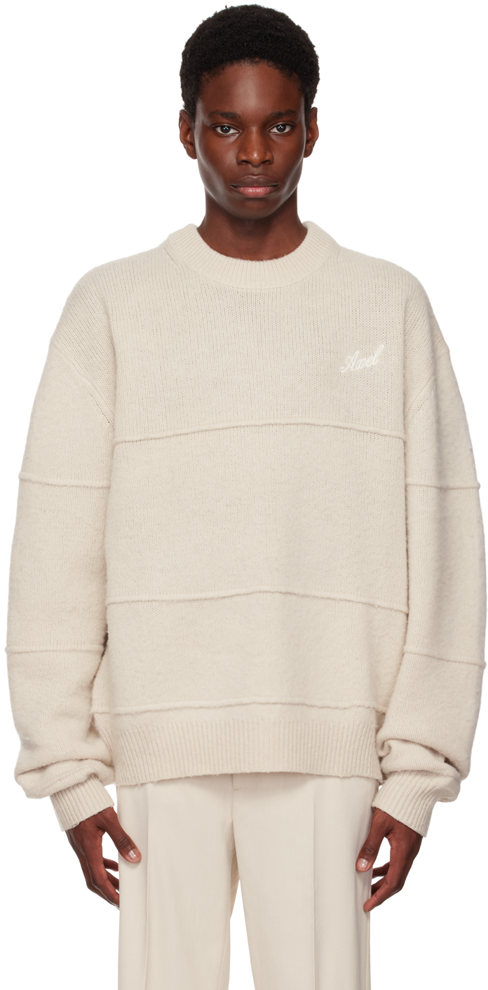 Axel Arigato Off-White Split Sweater