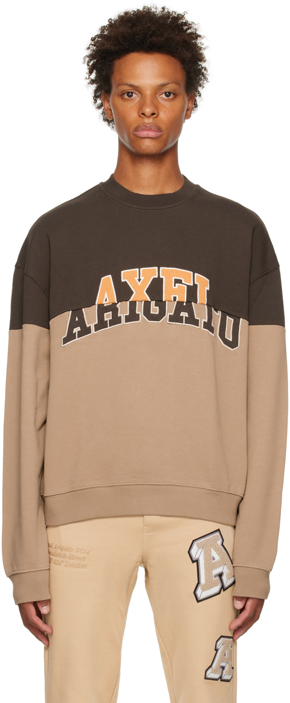 Axel Arigato Brown & Tan Unify Sweatshirt