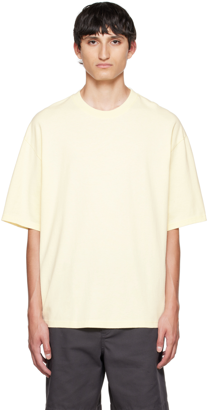 Axel Arigato Yellow Lock Stitch T-Shirt