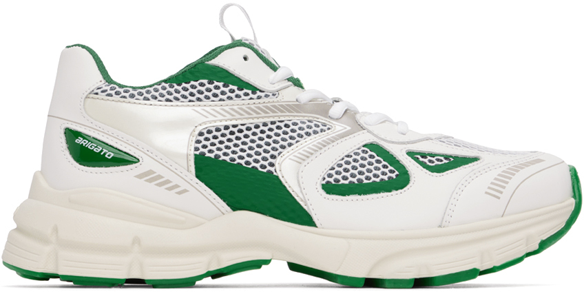 Axel Arigato White & Green Marathon Sneaker