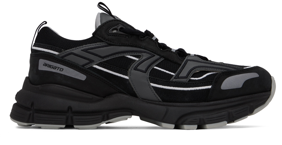 Axel Arigato Black & Gray Marathon R-Trail Sneakers