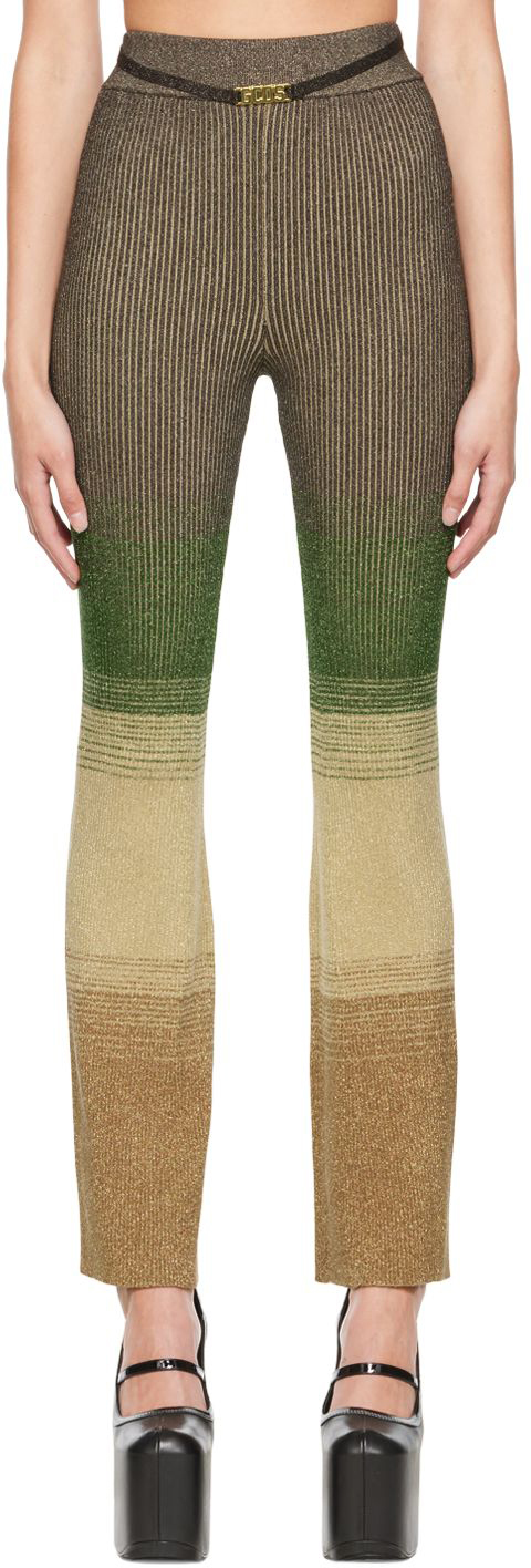 SSENSE Exclusive Brown & Green Lounge Pants