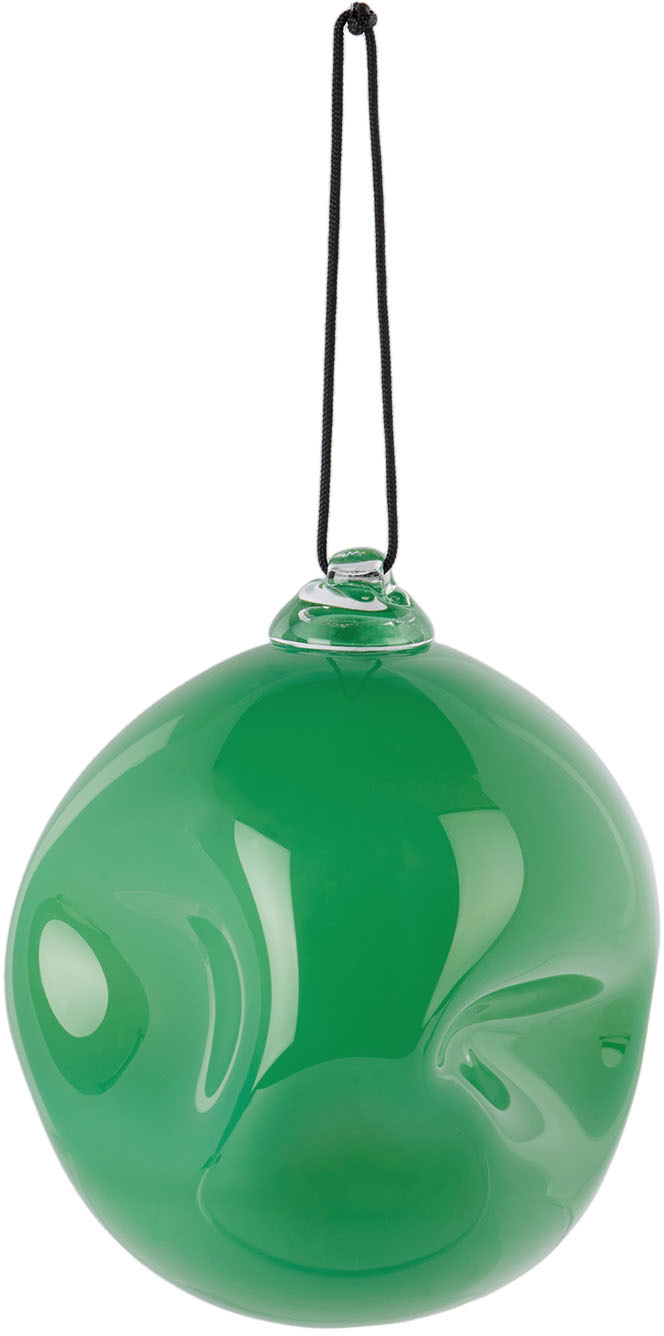 SSENSE Exclusive Green Glass Ornament by Goodbeast SSENSE