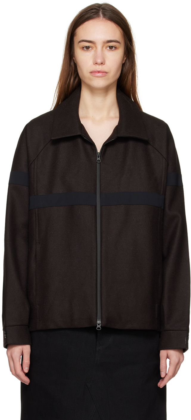 Gr10k Brown Salomon Edition Jacket In Soil Brown Ducotex ™