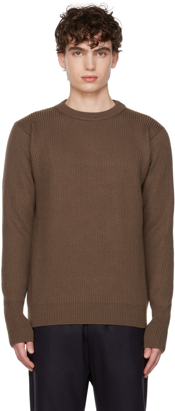 Barena Venezia Brown Corba Cruna Jumper In 255 Scorza