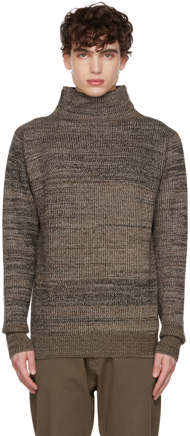 Barena Venezia Brown Cimador Cruna Turtleneck In 270 Bruno