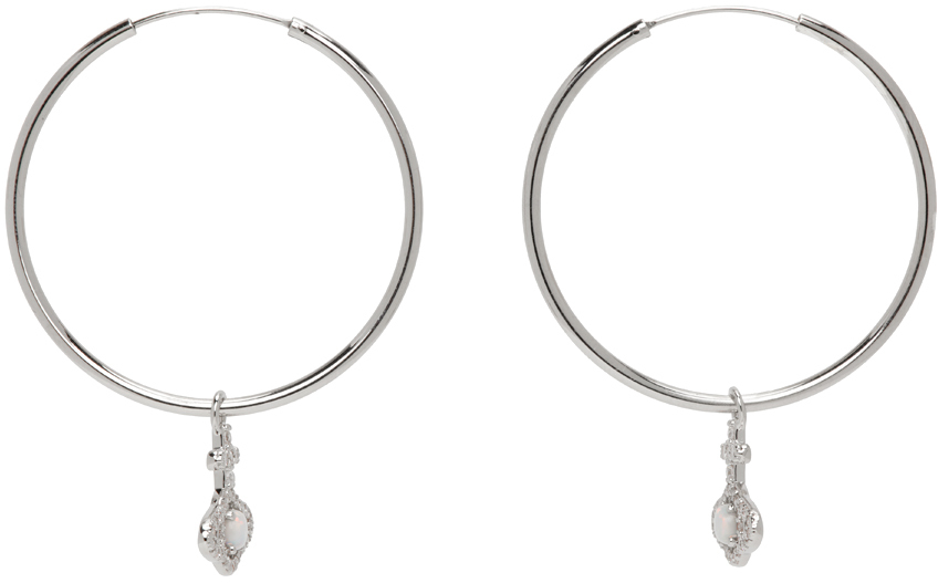 Vivienne Westwood Silver Olympia Earrings