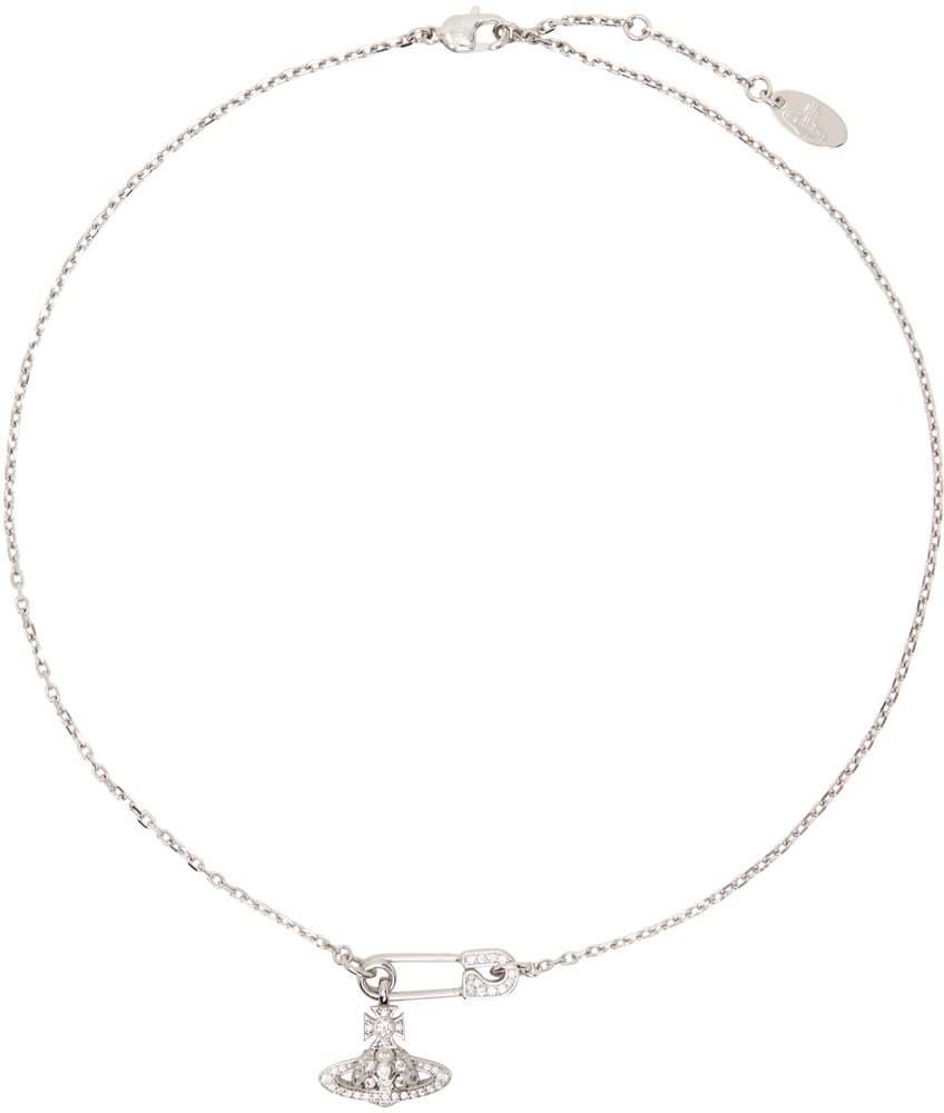 Vivienne Westwood: Silver Lucrece Necklace | SSENSE