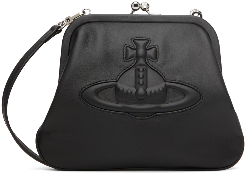 Ssense Donna Accessori Borse Clutch Black Viviennes Clutch Bag 