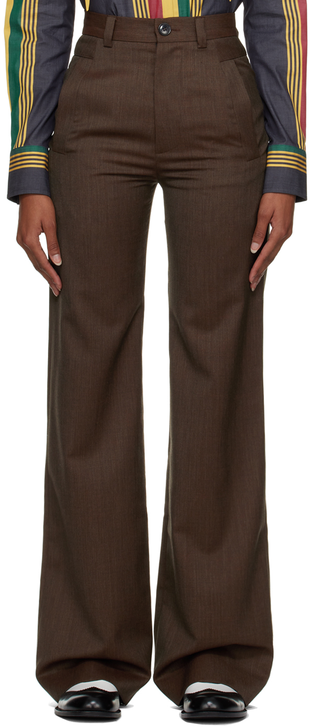 Vivienne Westwood Brown New Ray Trousers