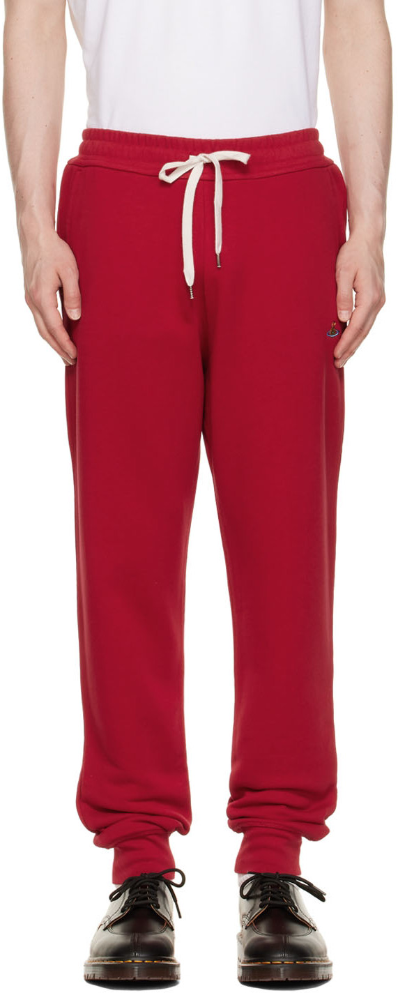 Moncler: Red Striped Sweatpants