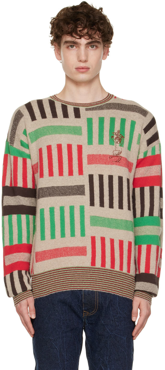 Vivienne Westwood Beige Rug Sweater