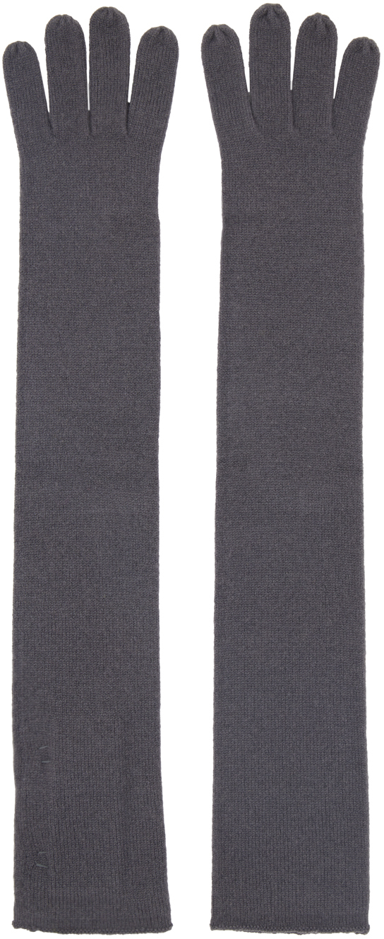 extreme cashmere Gray n°241 Opera Gloves