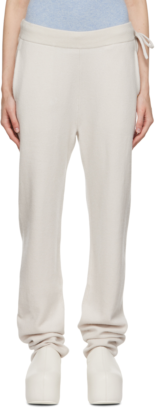 extreme cashmere Beige n°30 Lounge Pants
