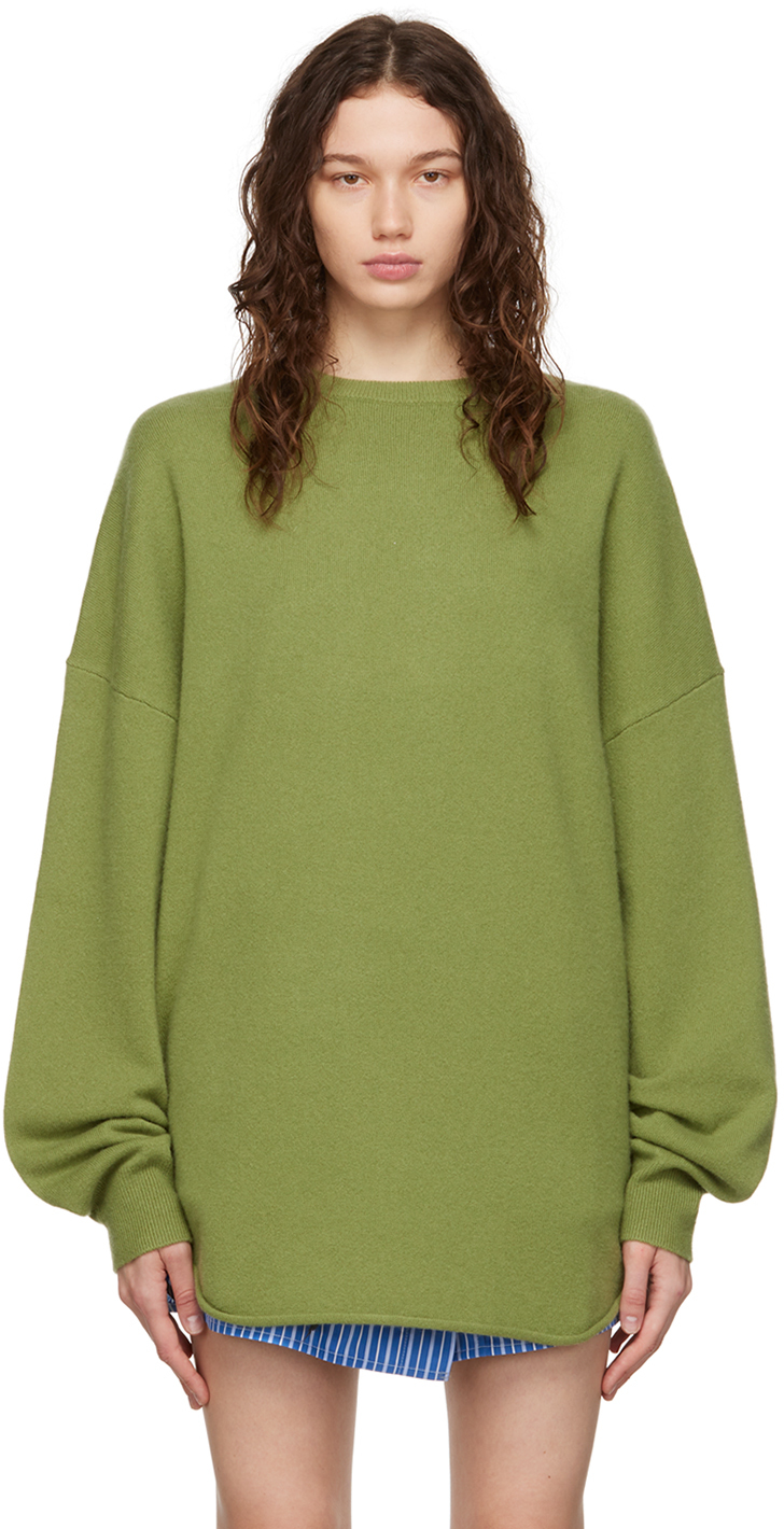 extreme cashmere: Green Hop Sweater | SSENSE UK