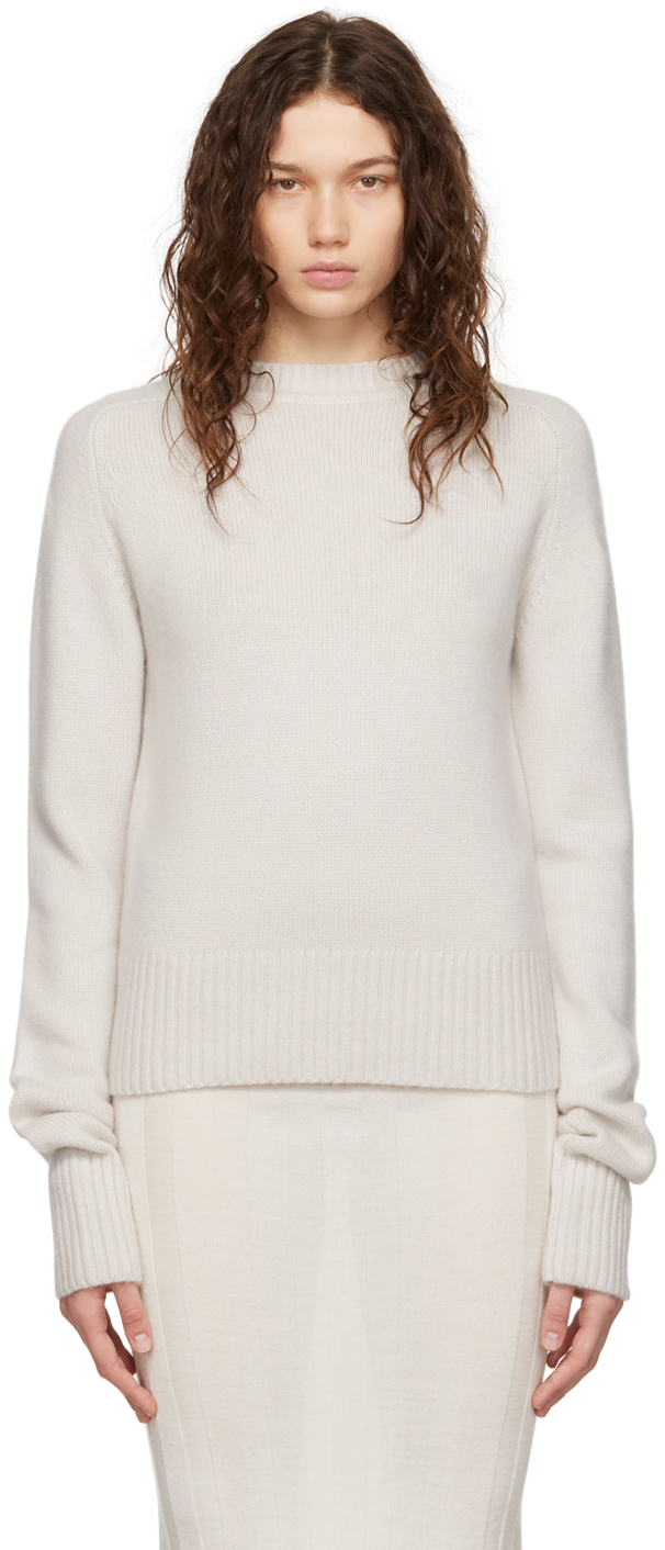 extreme cashmere: Off-White Glory Sweater | SSENSE Canada