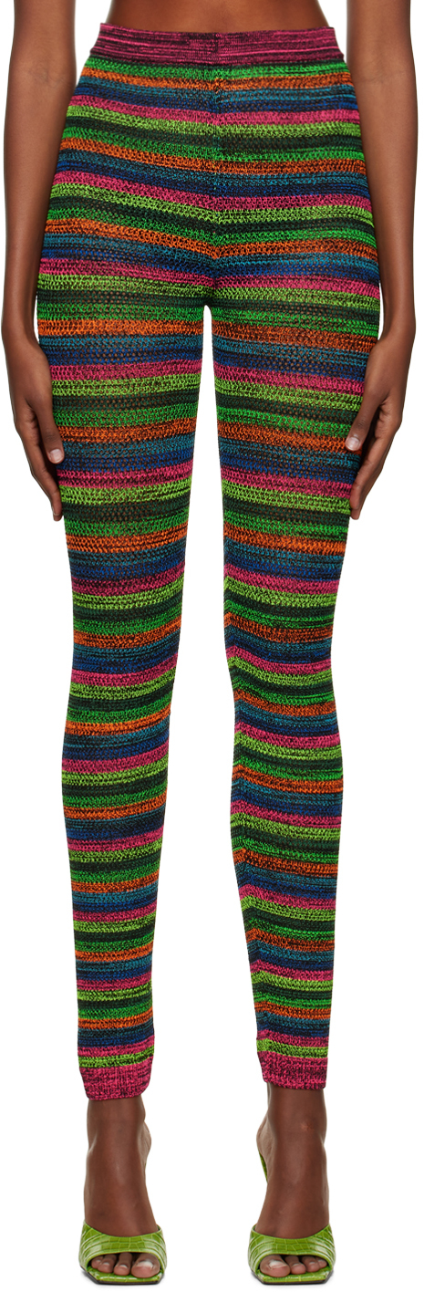 AGR Multicolor Striped Leggings