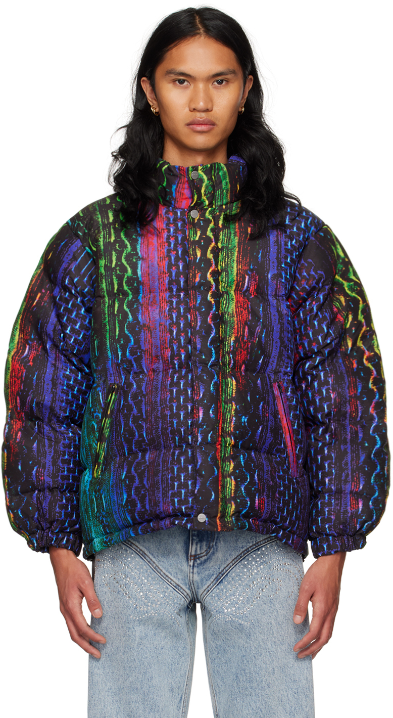 AGR Multicolor Snake Print Jacket