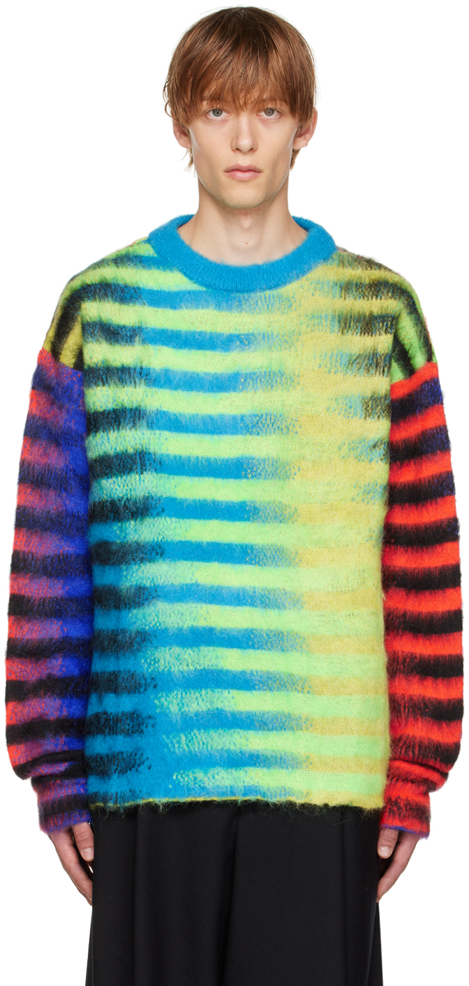 AGR: Multicolor Striped Sweater | SSENSE