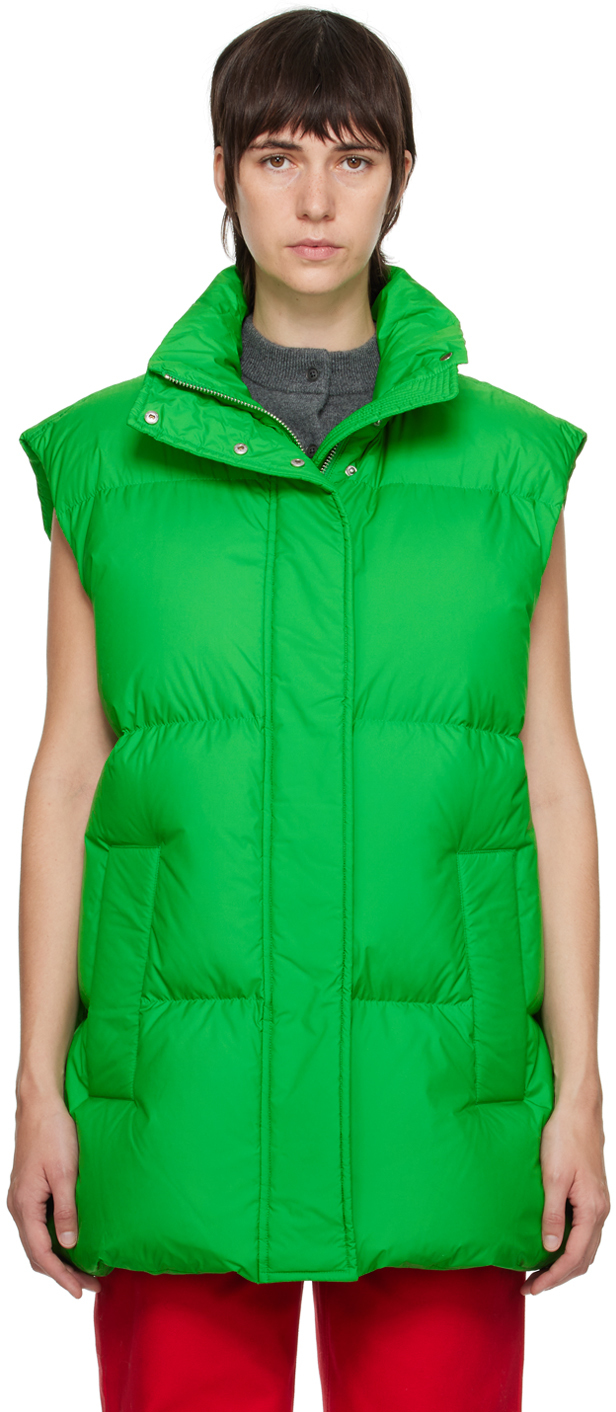 Green Zola Down Vest