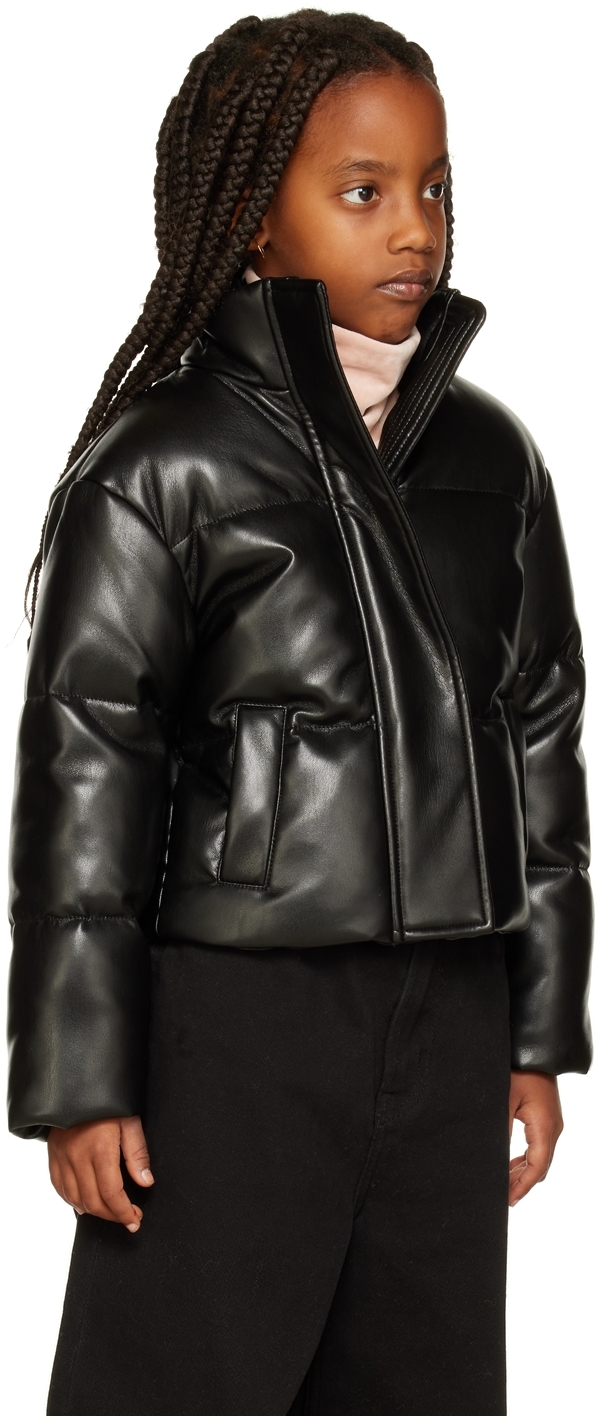 Stand Studio Black Tatum Puffer Jacket In Black