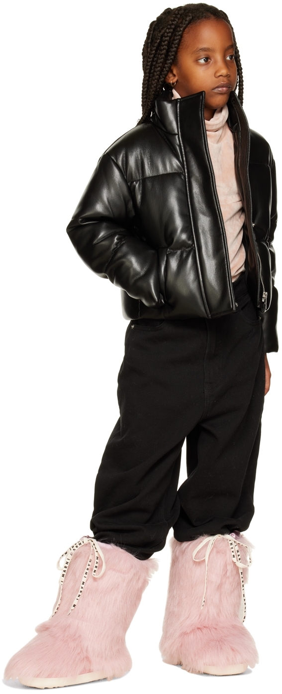 Stand Studio Black Tatum Puffer Jacket In Black