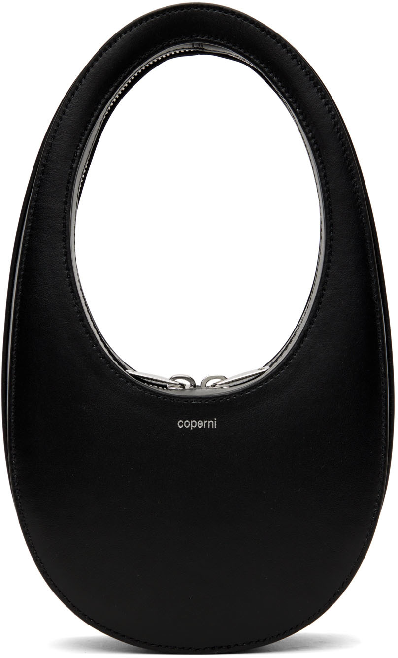 Coperni: Black Mini Swipe Bag | SSENSE