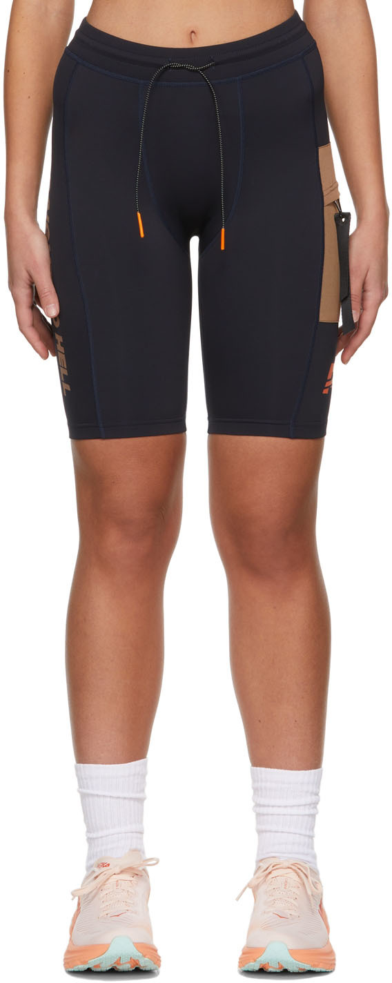 Navy Henson Sports Shorts Ssense Donna Sport & Swimwear Abbigliamento sportivo Shorts sportivi 